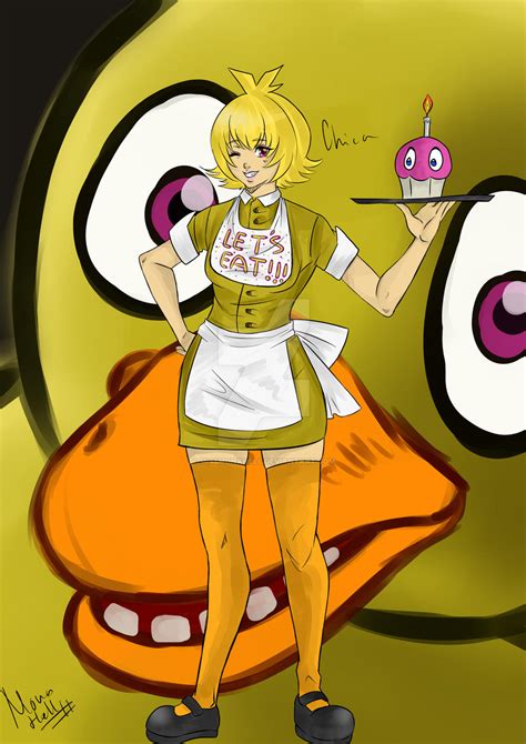 chica fanart|chica human fanart.